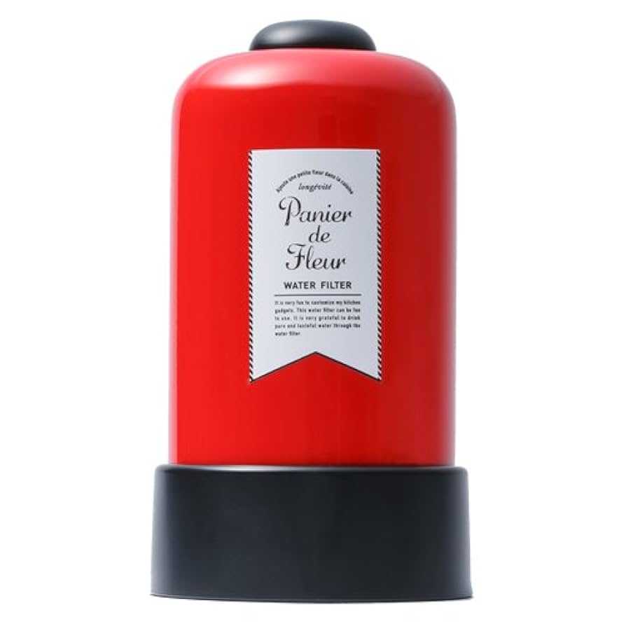 パニエ・ド・フルール 蛇口用浄水器 赤 Amazon.co.jp: コンパクトでオシャレな浄水器 パニエ・ド