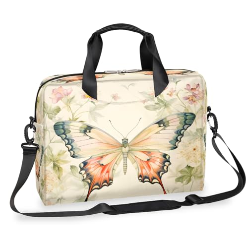Maletín para portátil 15.6-16 pulgadas con diseño floral miniatura 1