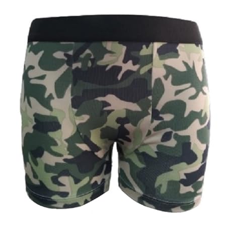 Kit C/3 Cuecas Boxer Juvenil Microfibra Estampada Confortavel (BR, Alfa, G, Sortidas)