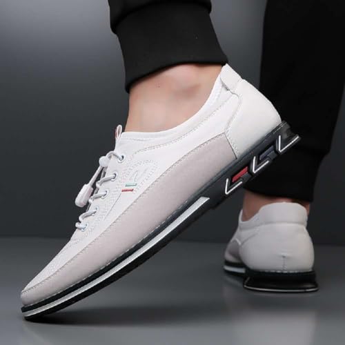 Image of Men's Oxford Business Casual Shoes Office Loafers Dress Comfort Driving Shoes
