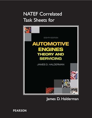 NATEF Correlated Task Sheets for Automotive Engines: Theory and Servicing