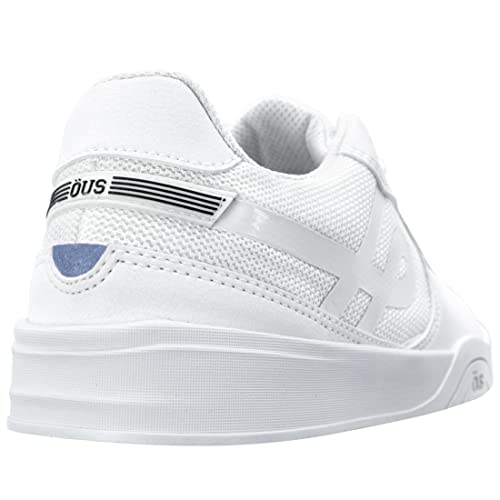 Tênis Öus Skate Imigrante Branco Branco OE Cor:Preto;Tamanho:40