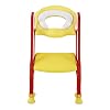 Wakects Toiletbril voor kinderen, opvouwbaar, toiletbril voor kinderen, zacht, met antislip, ladder en handgrepen…