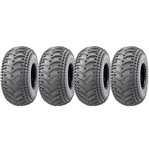 25x13.00-9 Quad ATV Tyres Wanda P308 Tubeless 4ply Hard Wearing 243kg (Set of 4)