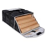 cherrboll Insulated Pizza Delivery Bag Commercial Food Warmer Carrier Bag 20' by 20' by 9' Holds...