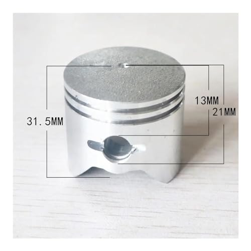 Kit piston 34mm pour débroussailleuse 26cc BC260 CG260 - 4