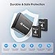 Powerextra 2 Stück Ersatzakku für DJI Action 4/3 und dual Ladegerät kompatibel mit DJI Action 4/3