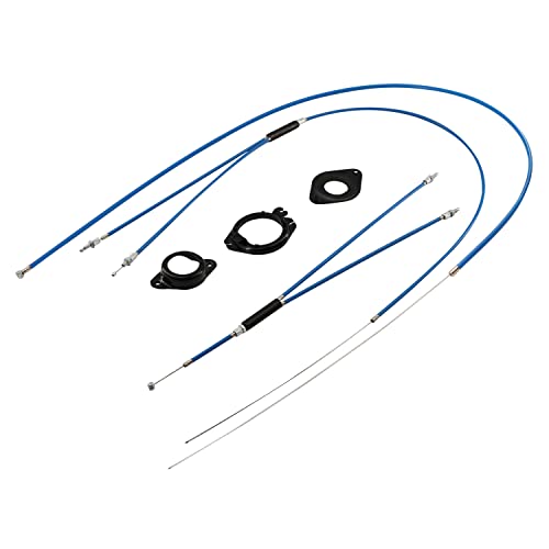 BMX Bike Brake Cable Set Gyro Brake Cables Front and Rear Brake Set Bicycle Brake Cable Housing with...