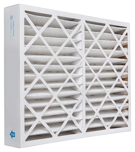 Aerostar 16x20x4 MERV 13 - 6 Count - Pleated HVAC, Furnace & Air Conditioner Filters - Removes Bacteria, Dust, Cold & Flu Germs, Lint, Mold, Pet Dander, Allergy-Causing Pollen, Smog, Smoke & Viruses