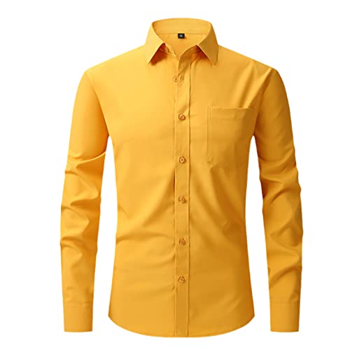 Chemise extensible pour homme Rfmfkkg coupe régulière en Ginder taille XL