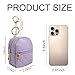 AIBFRID 4Pcs Mini Backpack Keychain,Cute Cosmetic Bag for Women Christmas Gifts for Grandkids,PU Leather Makeup Bag Key Pocket Lipstick Bag Birthday Gifts for 4 5 6 7 8 9 10 11 12 Year Old Girls