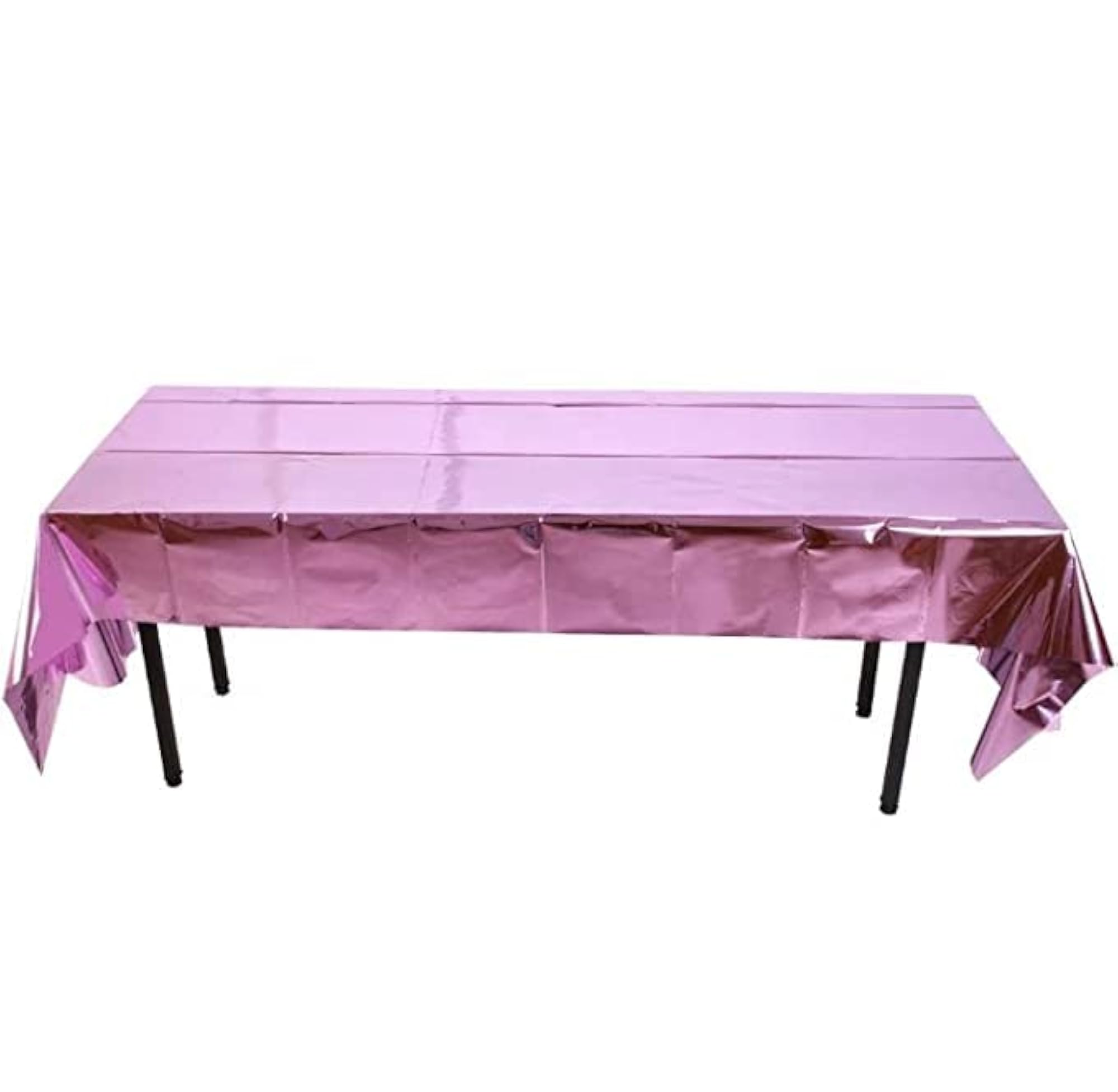 Metallic Foil Disposable Table Cover for Parties