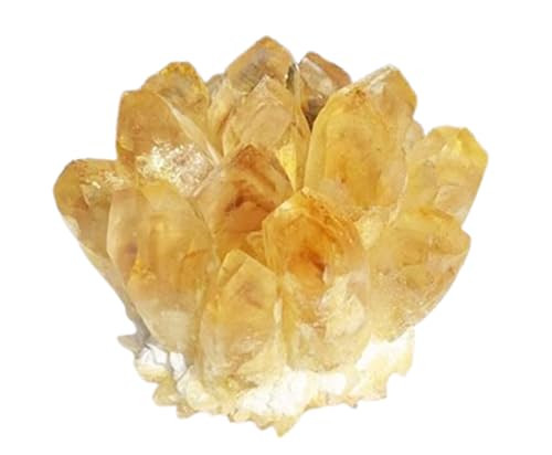 Cristal de citrine véritable, pointe de quartz de haute qualité