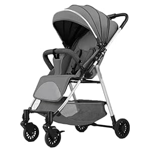 Lightweight Foldable Baby Stroller Foldable Infant Stroller Toddler Stroller with Reversible Stroller Seat