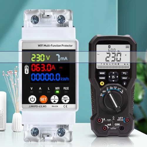 Protection sur/sous-tension réinitialisation automatique 63A Tuya - 3