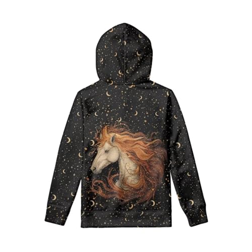 Talayituse Youth Kids Hoodies for Boys Girls with Pockets Pullover Hooed Sweatshirt Long Sleeve Tops Age 6-16 Years Old2