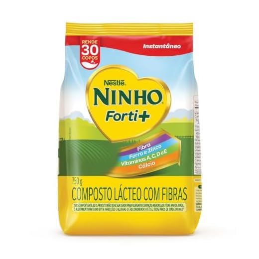 Composto Lácteo, Nestlé, Ninho Forti+, Pacote, 750g