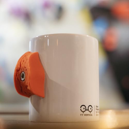 Foto von YY Vertical – Climbing Mug Klettertasse für leidenschaftliche Kletterer (Orange)