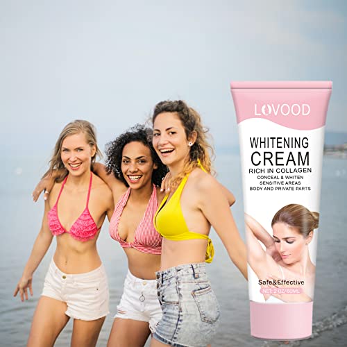 Lovood Dark Spot Corrector Cream, Instant Underarm Cream For Armpit, Neck, Knees, Elbows, Inner Thigh And Private Areas, Intimate Areas Body Moisturizer 2 Fl.oz #TOP7