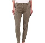 j brandt pes 2019 Cierre de cremallera J Brand Byrnes Cargo 1290K120 - Pantalones ajustados para mujer, color verde oliva - verde - 26 US
