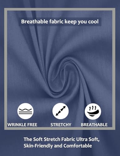 Image of Zombom Men's Combo Regular Fit Cotton Blend Full Sleeve Casual Shirts Pack of 3