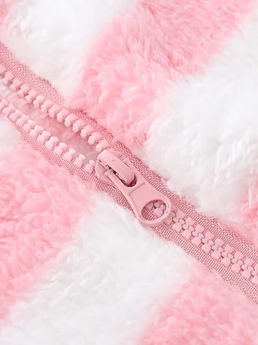 Girls Boys Fall Winter Fleece Vest Kids Sleeveless Jacket Outerwear with Pockets Waistcoat4