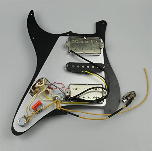 Hsh Pick-Humbucker De Guitare De Pickguard Chargé Hsh Style Appliquer sur Stratocas PickGuard 11 Vis Pickguard Guitare… - Les Beatles, Paul McCartney, John Lennon, RIngo Starr, George Harrison Hsh Pick-Humbucker De Guitare De Pickguard Chargé Hsh Style Appliquer sur Stratocas PickGuard 11 Vis Pickguard Guitare… – Image 5
