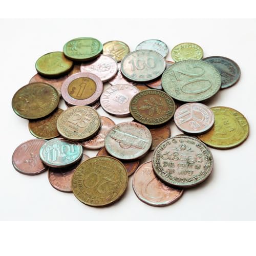 Image of ShubhCoins Kids Collection 35 Different Coins in World Series- Beginner Set Ideal for Kids Above 5 Years, School Projects and Gifting