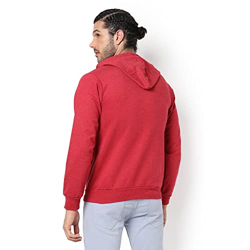 Image of CAHOOT Men's Printed Sweatshirt Regular Fit for Casual Wear | Full Sleeve | Cotton | Stylish Sweatshirt Crafted with Comfort Fit and High Performance for Everyday We
