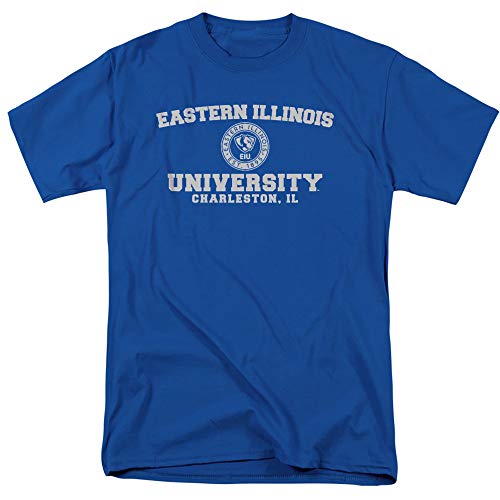 Eastern Illinois University Official Circle Logo Unisex Adult T-Shirt, Circle Logo, X-Large