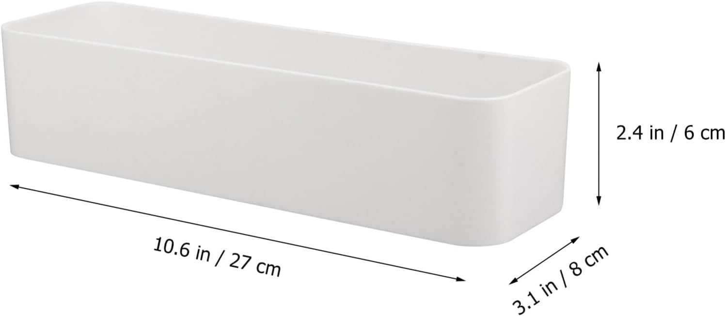 Hemobllo Wall Mounted Storage Box 3-Pack Punch Free Adhesive Organizer for Remote Controls Keys Cosmetics Compact Space Saving Floating Shelf for Kitchen Bathroom Bedroom