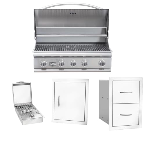 Bullet Stainless Steel Outdoor Grill Kitchen Set