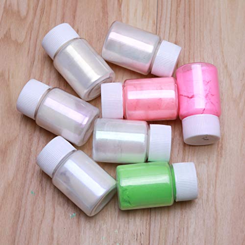 HELYZQ 16 cores resina epóxi corante pó mica pigmentos perolados fabricação de joias