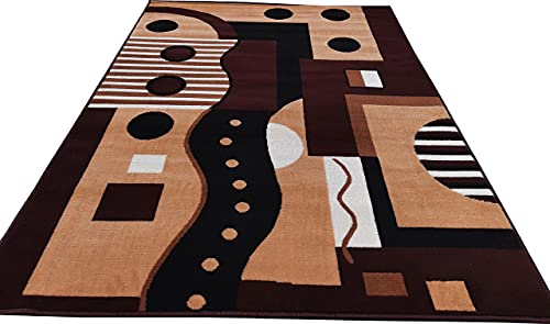 Image of Home Decore Acrylic Carpet for Your Living Room & Drawing Room Aywhere in Your Home (240x330 CoffeeColour)- 8x11 Feet