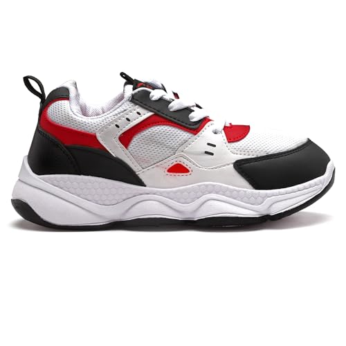 Image of ASIAN Kids UNITY-01 Stylish Sports mid Top Running and Walking Shoes with Velcro for Boys and Kids with Upper mesh for Extra Comfort