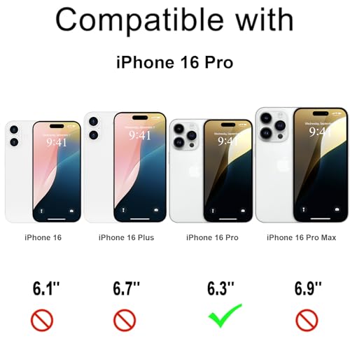 Pepmune for iPhone 16 Pro Case, Cute 3D Astronaut Stand with [2 Screen Protector] [Camera Protection] Kickstand Shockproof Bling Silicone Soft Back Cover for Apple iPhone 16 Pro Phone Case, Black by Pepmune - Image 5