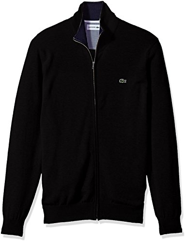 Lacoste Men's Full Zip Jersey Sweater