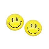 ネイル パーツ スマイル ＆ スマイルフラワー 2個入り 20 (3.スマイルイエロー)