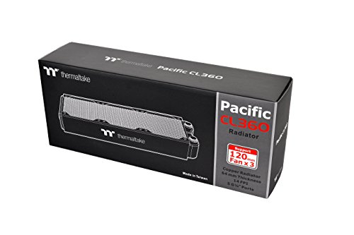 Radiateur Thermaltake CL-W191-CU00BL-A avec structure robuste pour watercooling - 7