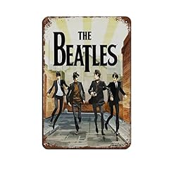 Poster Beatles sur toile pour chambre à coucher, décoration de sport, bureau, chambre à coucher, 20 x 30 cm - Les Beatles, Paul McCartney, John Lennon, RIngo Starr, George Harrison