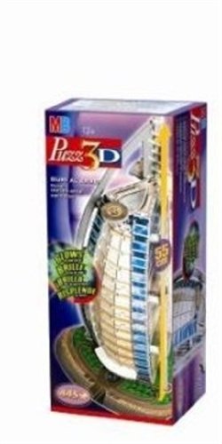 Preisvergleich Produktbild Hasbro - Puzz 3 D Tower - Burj al Arab Hotel, Dubai