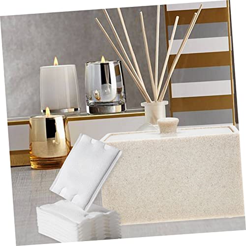 Boîte coton démaquillant à compartiments POPETPOP avec couvercle pour cosmétiques - 3