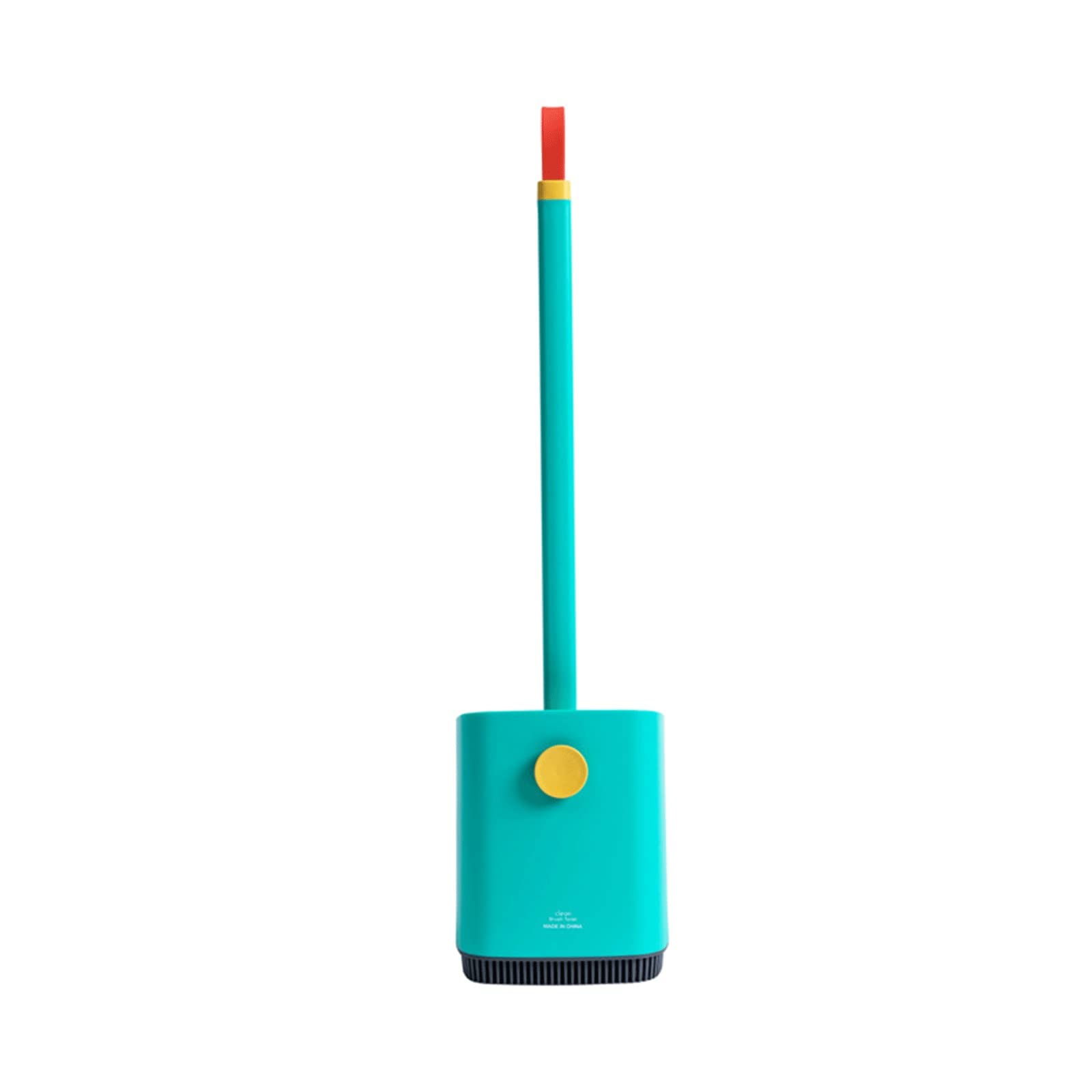 Tyuhduyur Green Toilet Brush, Multifunctional Wall Mounted Toilet Bowl Brush, Bathroom Cleaning Holder (Color: Pink) (Green)