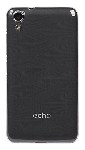 Echo Silisoft Coque en Gel Silicone pour Echo Smart Mini Transparent
