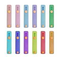 CVDYWDJIE 12 Stück Silikon-Telefonhalter, Telefongriff, Einziehbarer Telefonhalter, Telefon-Push-Pull-Ständer, Telefonzubehör