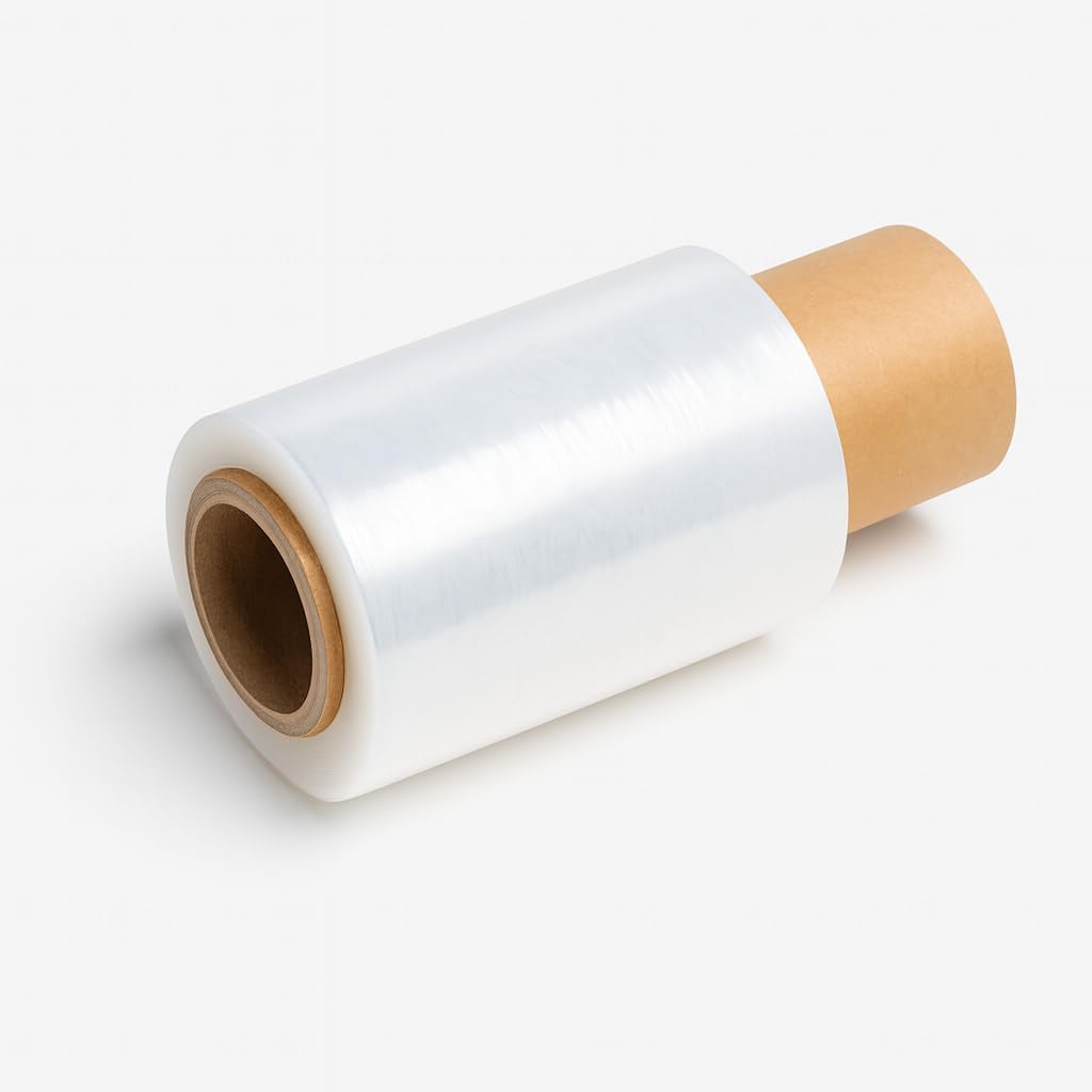 TELECAJAS | MiniFilm GO Estirable Transparente | Film de Embalaje para Retractilar y Envolver Productos | Protección en Logística | Resistente y Fácil de Usar | 100 ml - Peso 270 gr | Pack de 40