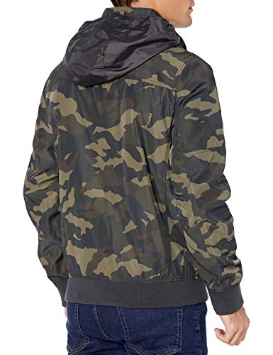 Tommy Hilfiger Mens Water Resistant Performance Bomber (Standard And Big & Tall) Jacket, Camouflage Unfilled, X-Large Us #TOP2