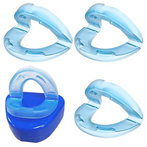 4Pcs Dispositivos Anti-ronquido Para Dormir, Dispositivos Anti Ronquidos Solucione, Dispositivo Anti-ronquido Reutilizables De La Boquilla De Apnea Del Sueño, Reduce Ronquidos