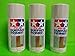 3 Pack COMPATIBLE WITH Tamiya 87064 Grey Fine Surface Primer L Spray Paint Can 180ml