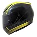 Produktbild MT Revenge Binomy Motorrad Helm - Schwarz/ Weiß/ Flu Gelb S